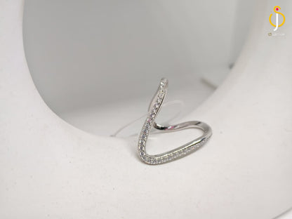 The Chic Chevron Ring