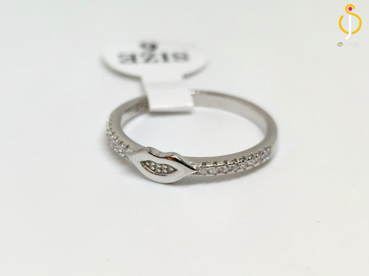 The Silver Kiss Ring